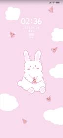 粉红西瓜小兔