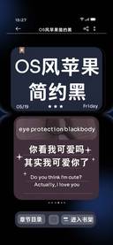 OS风苹果简约黑
