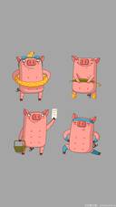 卡通猪猪—锐景创意