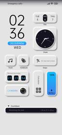 Simple blue