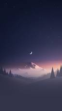 Mountains-Moon-Trees-Minimalism-Hd-Wallpaper-1080x1920