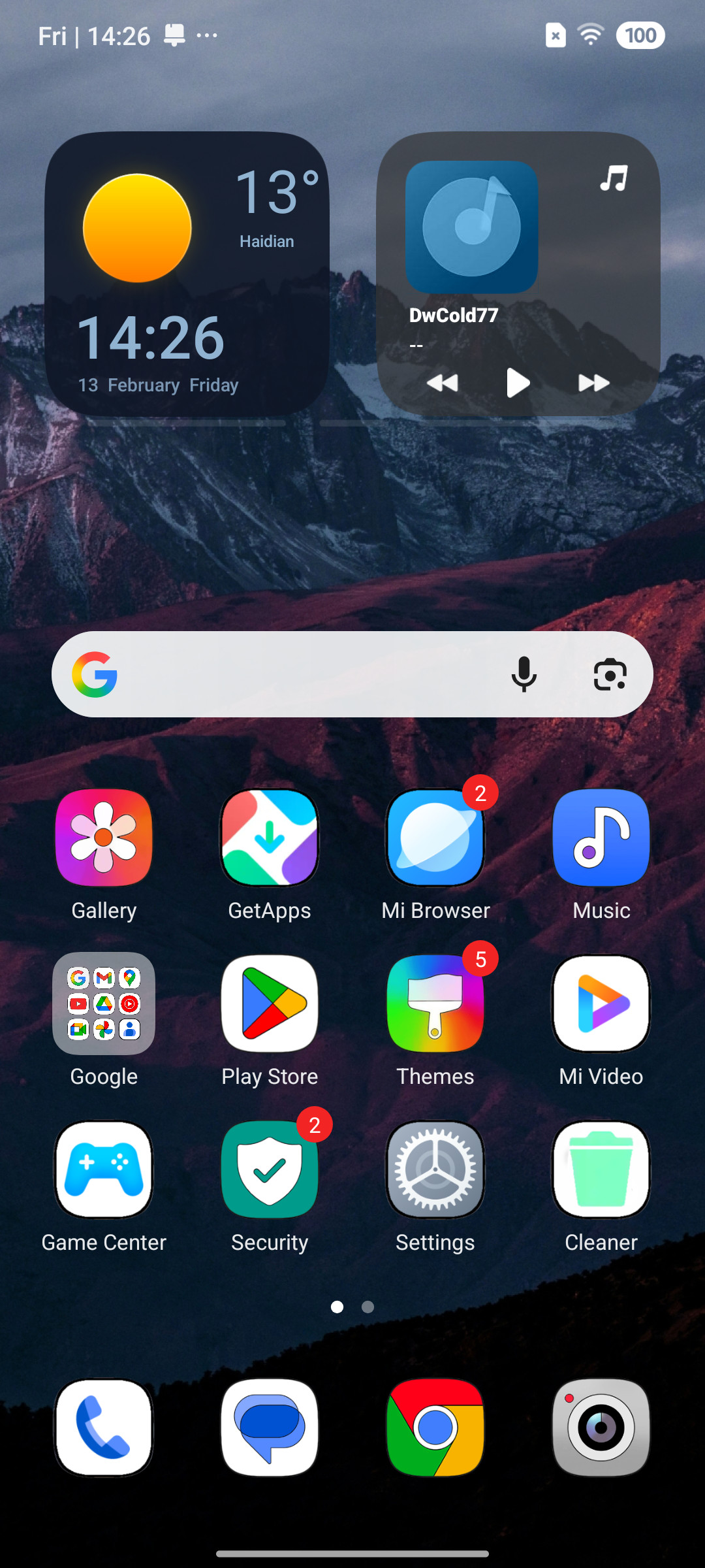 Paper OV V HyperOS Theme Preview