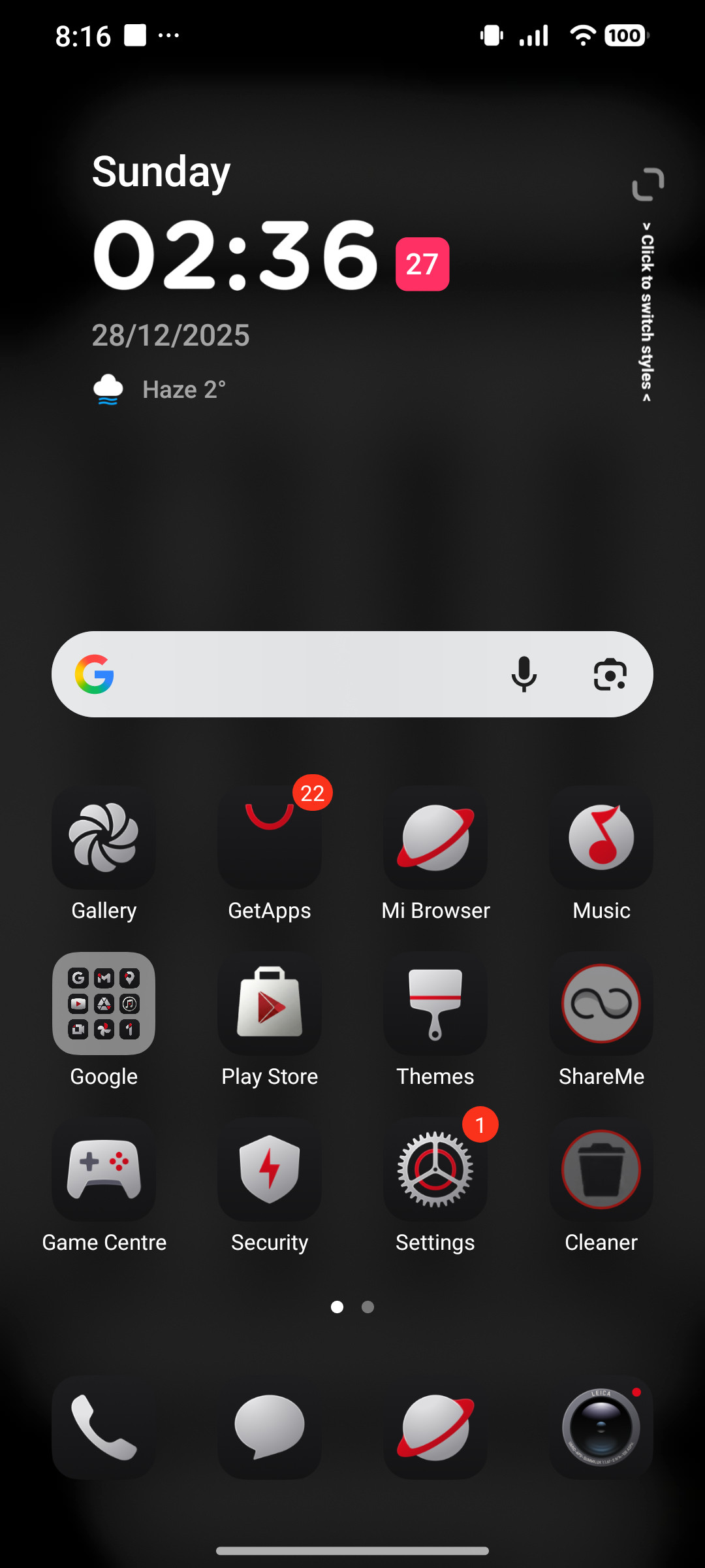 OX GR1 MIUI Customization