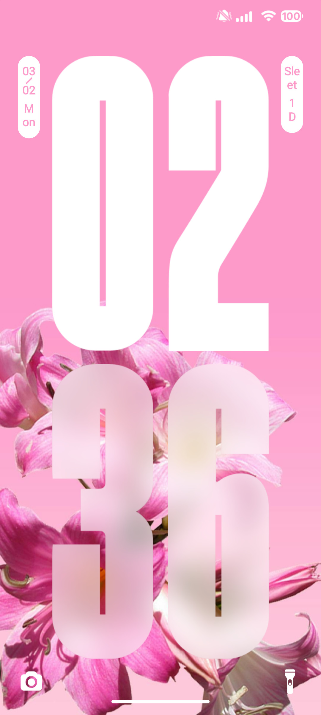 Pink Glass V HyperOS Theme Preview