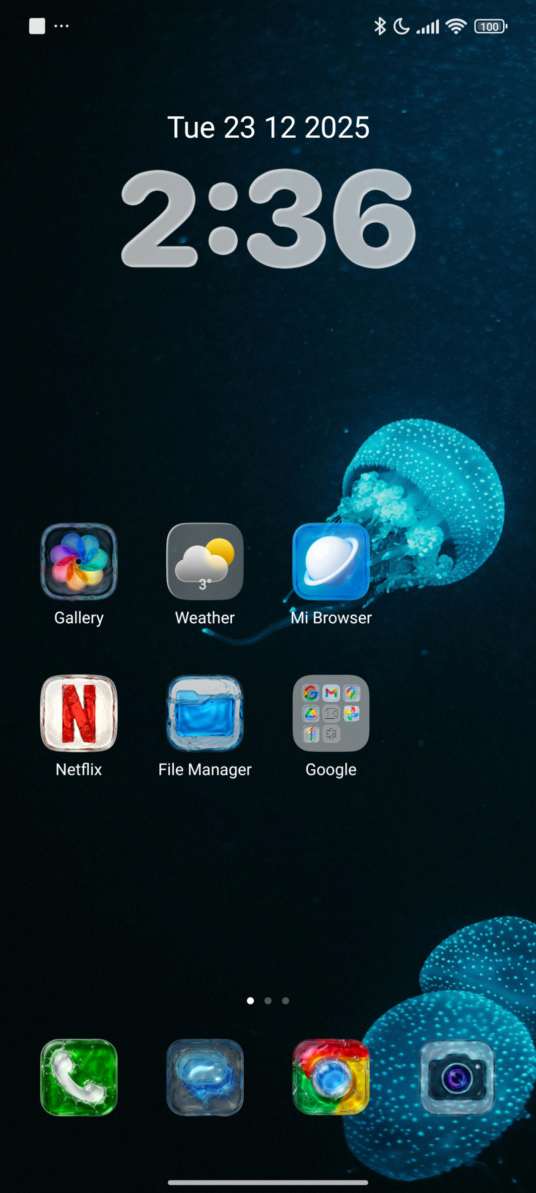 JellyV HyperOS Theme Preview