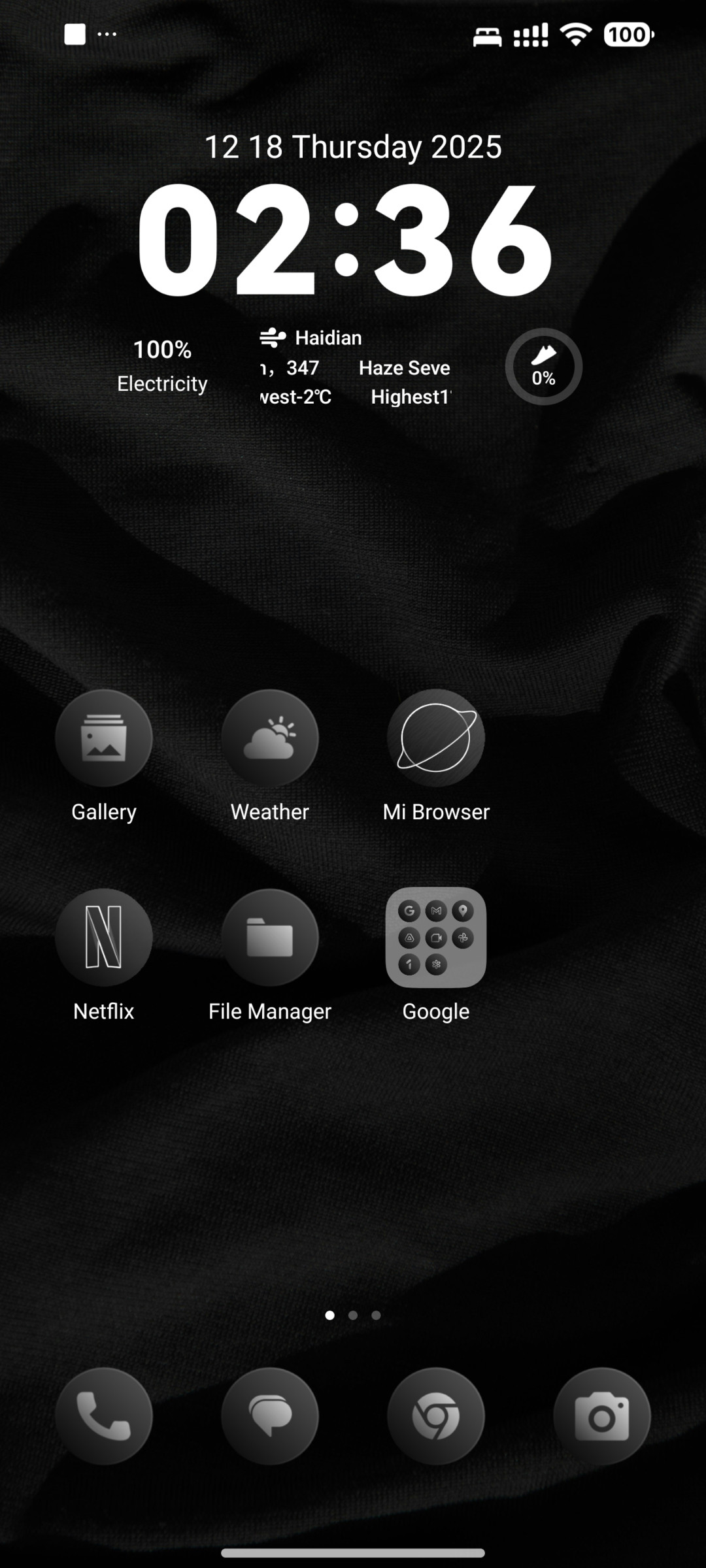 Death Note HyperOS Theme Preview