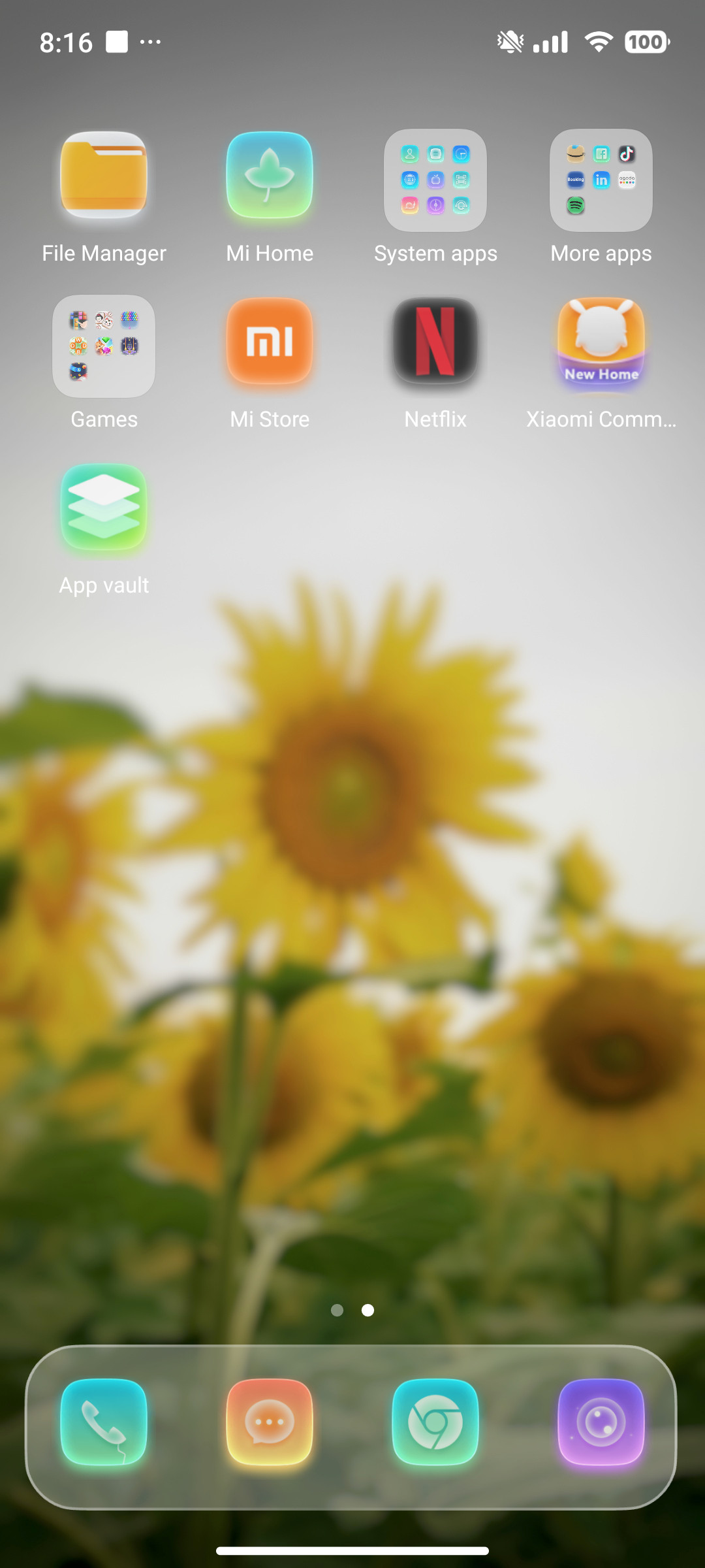 Colourful V HyperOS Theme Preview