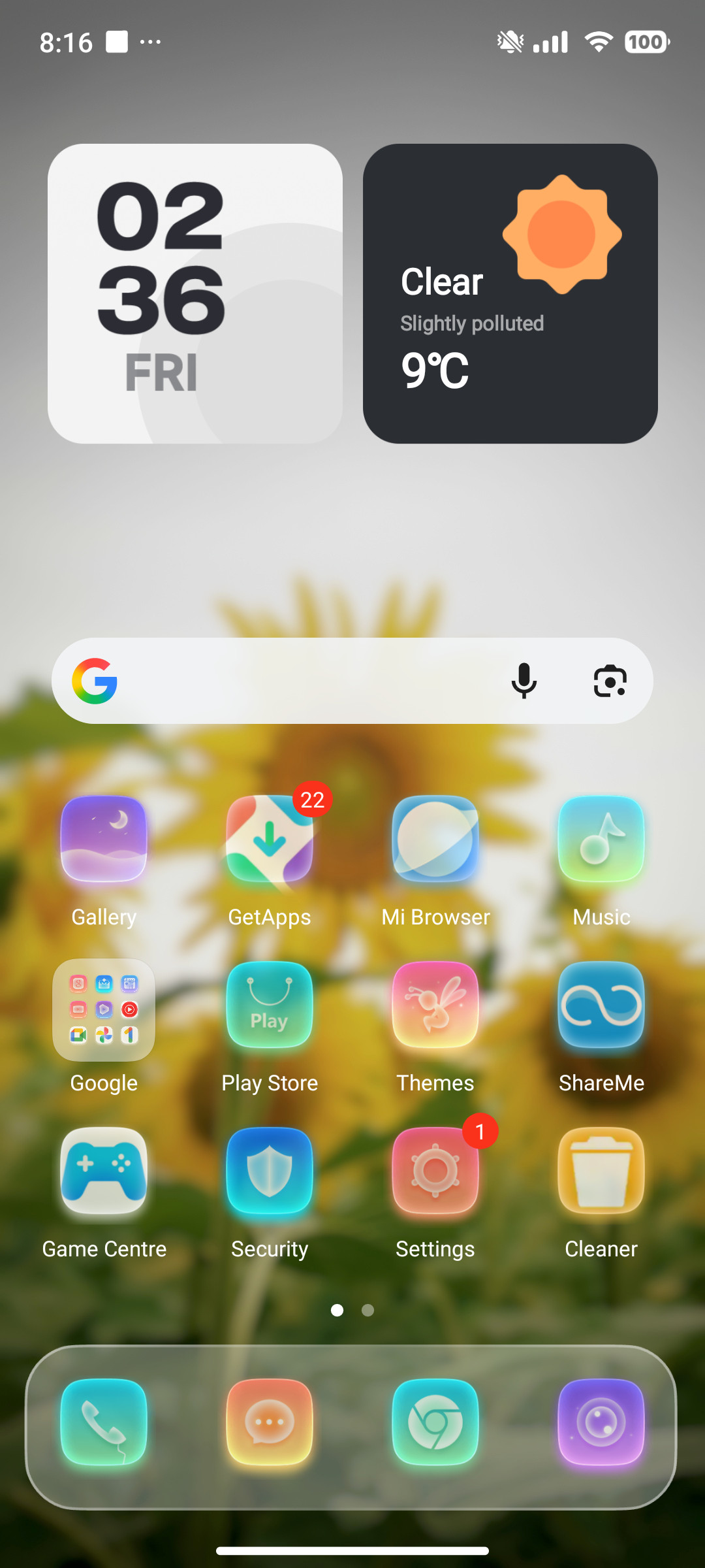Colourful V HyperOS Theme Preview
