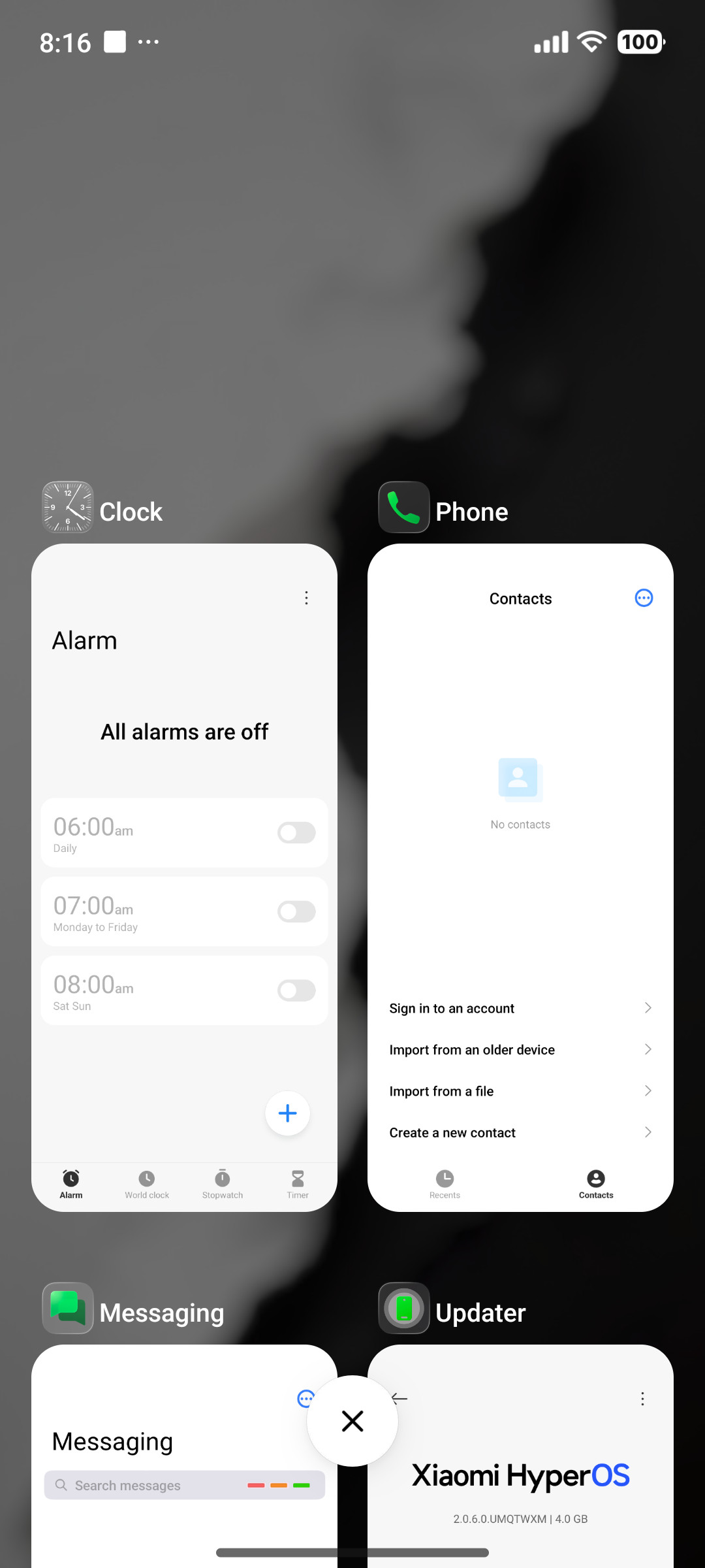 OX RU7 MIUI Customization