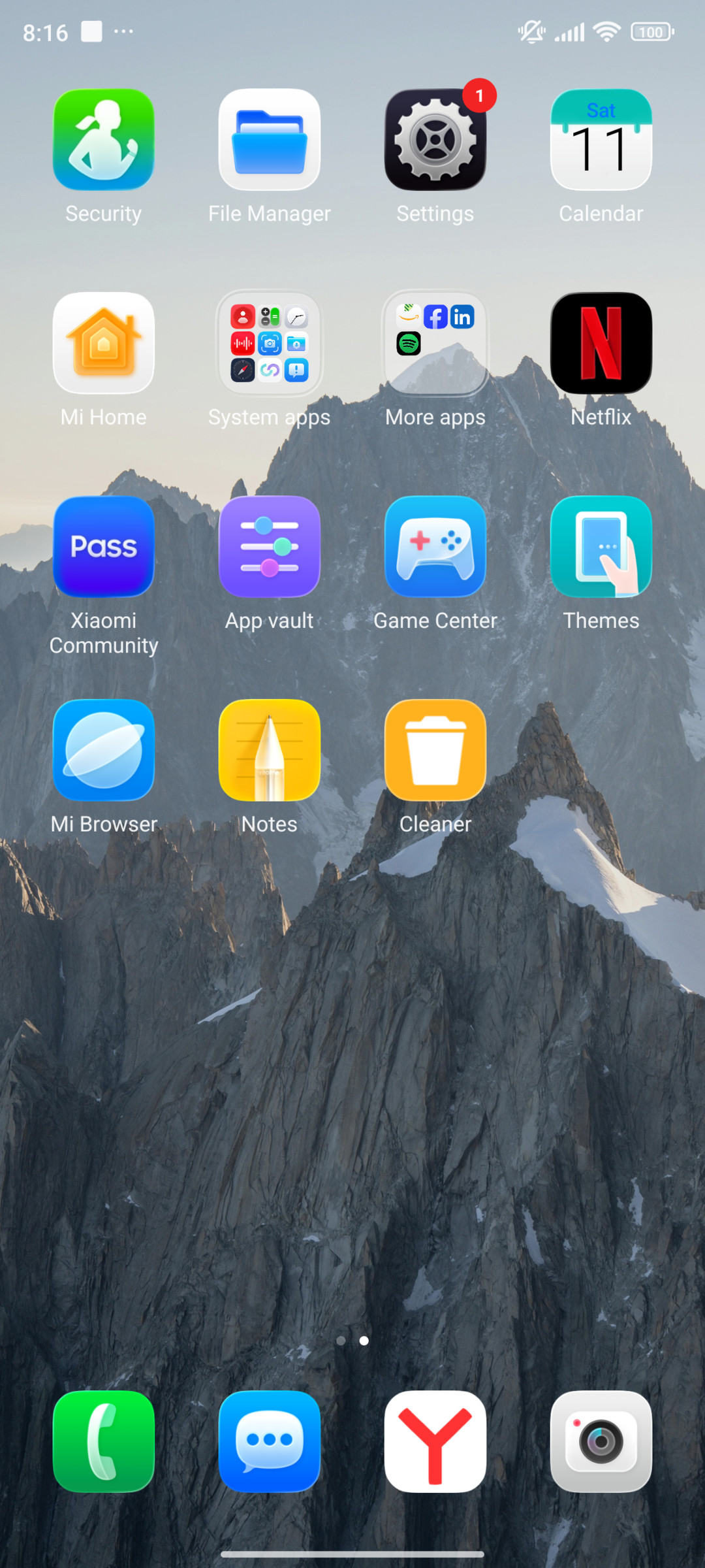 OneUV HyperOS Theme Preview