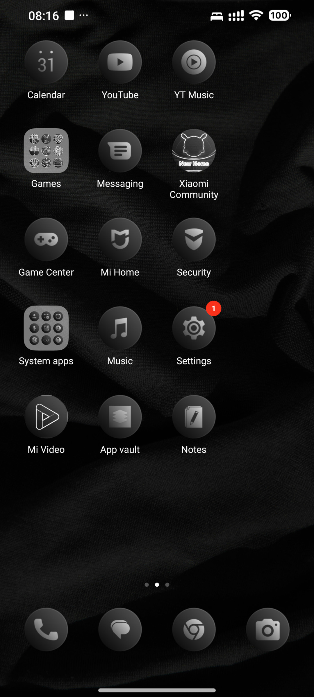 Death Note HyperOS Theme Preview