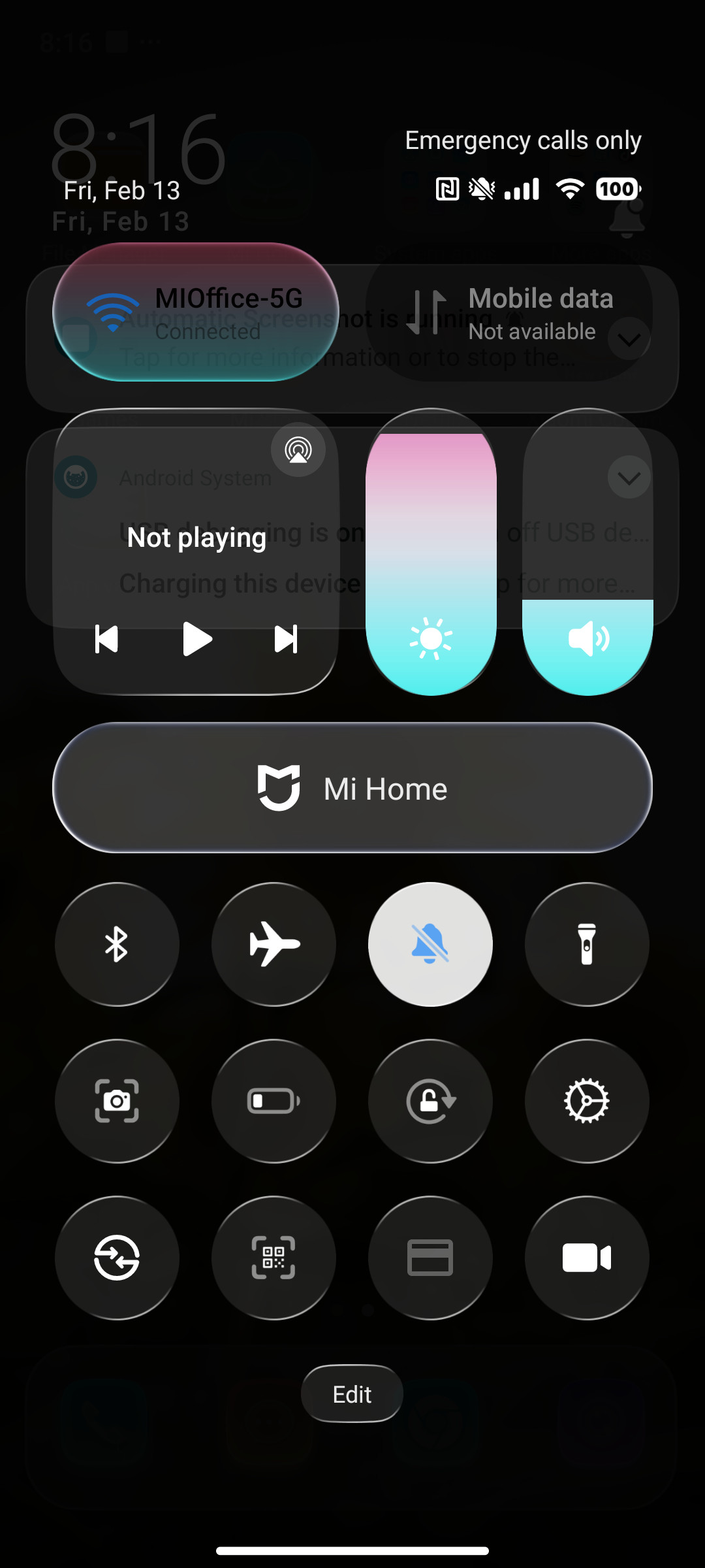 Colourful V HyperOS Theme Preview