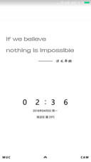 We believe