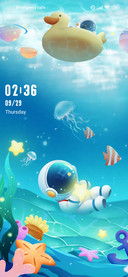 Deep sea astronaut