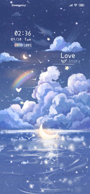 Romantic sunset