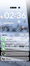 氛围感 冬日冰花