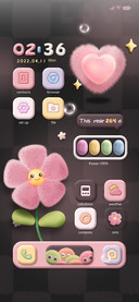 3D fluffy