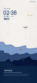 Across the sea
