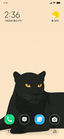 Dark panther