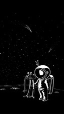 Cute astronaut illustration