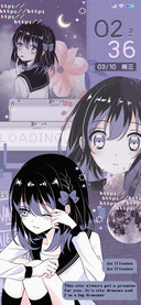 蒸汽波 漫画少女