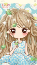 小薇与夏天的秘密(多锁屏+音乐界面+自由桌面)