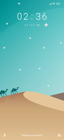 Flat Vector Desert