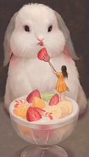 Thumbelina and Bunny
