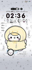 雨雾多图小猫