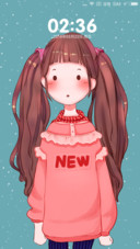 长发女生