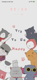 Try to be happy