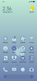 Pastel Blue Heart