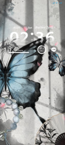 Ink wash Butterfly