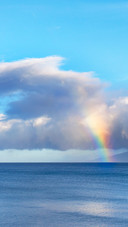 Rainbow Over Molokai Island