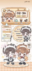 Q版可爱咖啡屋