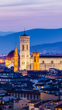 Beautiful Night View of Florence