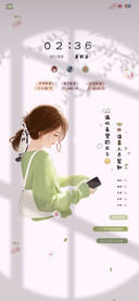 多模式超有氛围少女