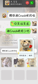 糕被Crush硬控啦