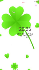 幸福的四叶草【动态雨滴花瓣+全图标】