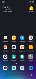 Simple round color