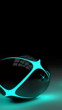 Blue light ball