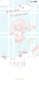 绵云小女孩