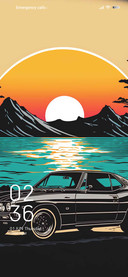 Sunset sea
