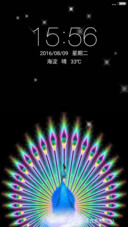 孔雀开屏