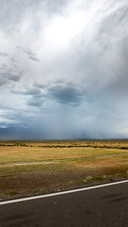 The wind and rain will come to the vast wilderness