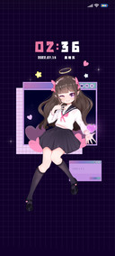 动态甜蜜少女阻击