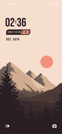 Rolling mountains
