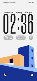 Orange Blue Corner