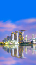 Singapore City Skyline in Singapore