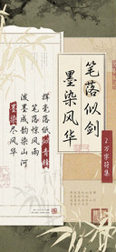笔落似剑墨染风华
